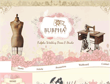 Tablet Screenshot of bubpha-wedding.com